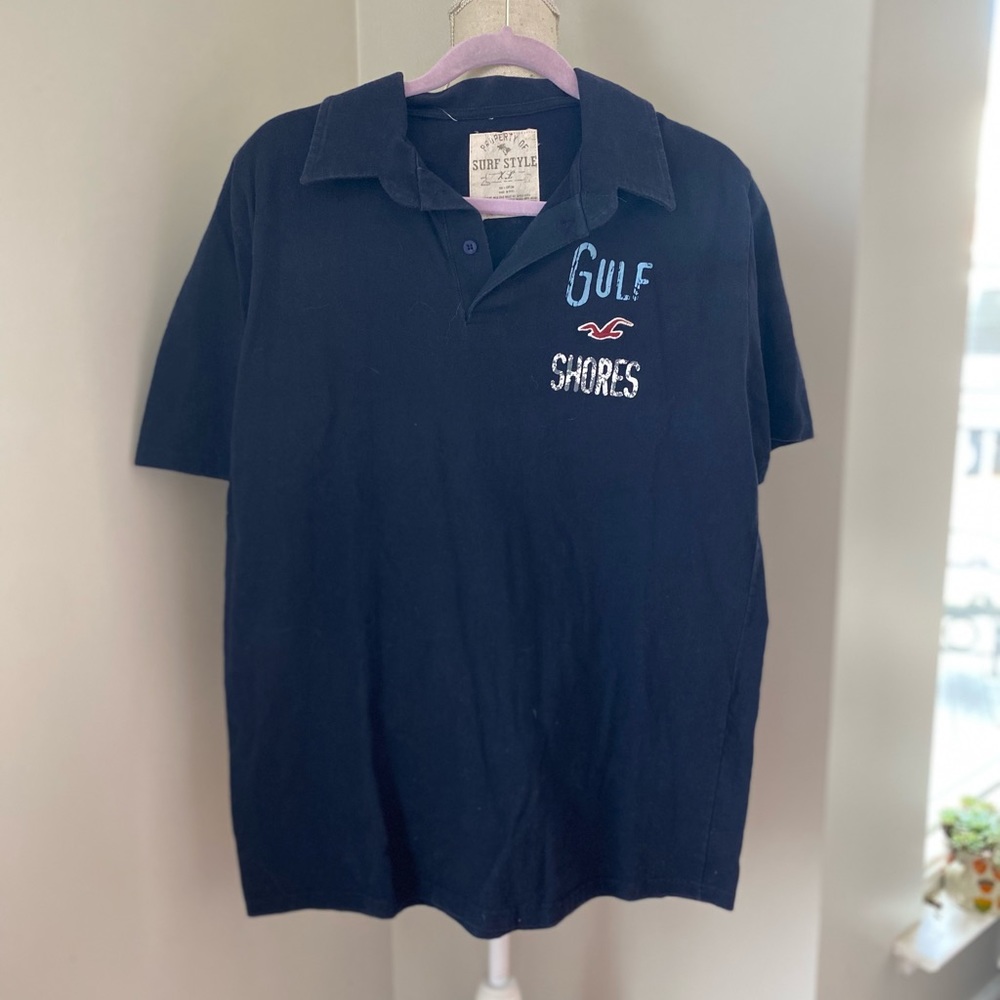 Surf Style Navy Gulf Shores Polo Short